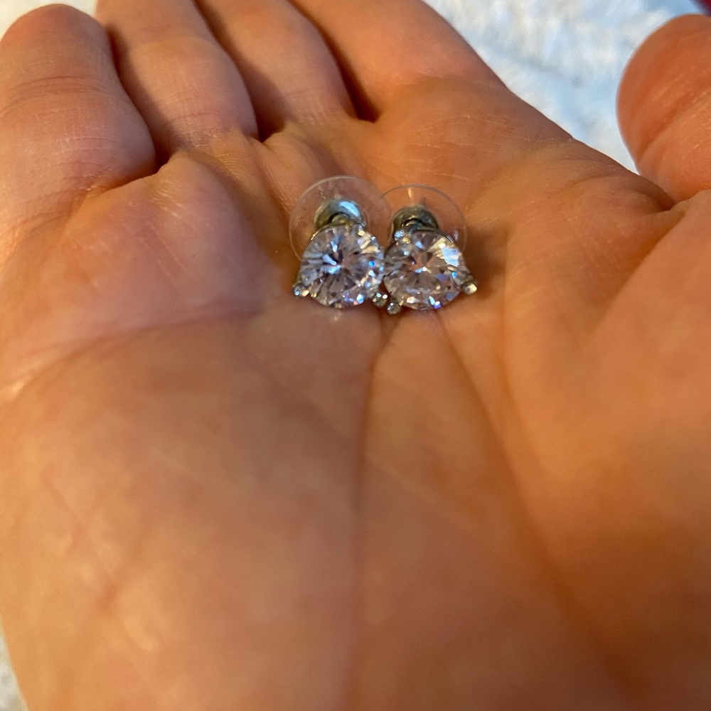 CZ Earrings - Picture 3 of 7
